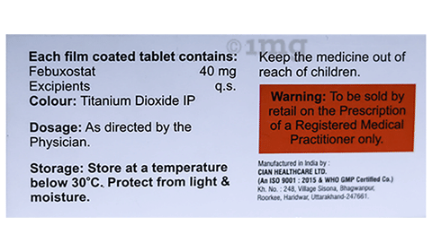 Mekstat 40 Tablet image