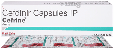 Cefrine 300mg Capsule image