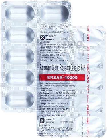 Enzar 40000 Capsule image