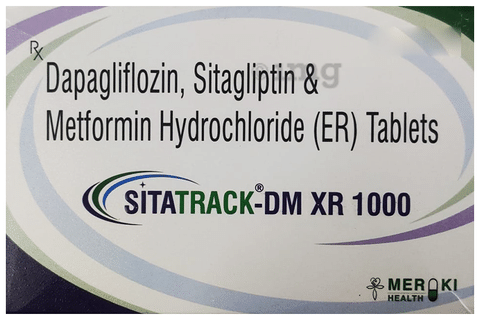 Sitatrack-DM XR 1000 Tablet