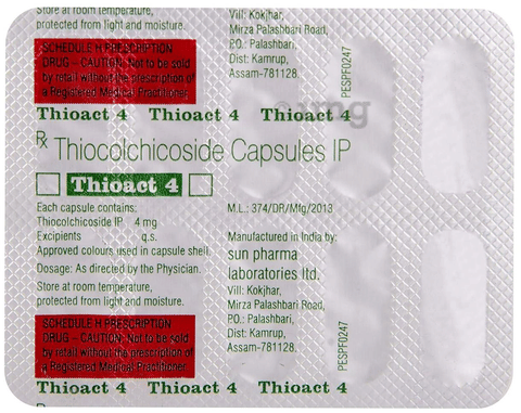 Thioact 4mg Capsule image