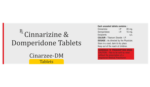Cinarzee-DM Tablet image