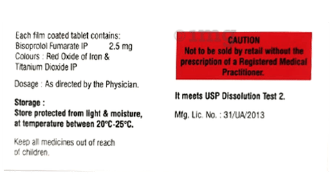 Bisowel 2.5 Tablet image