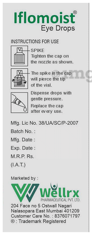 Iflomoist Eye Drop