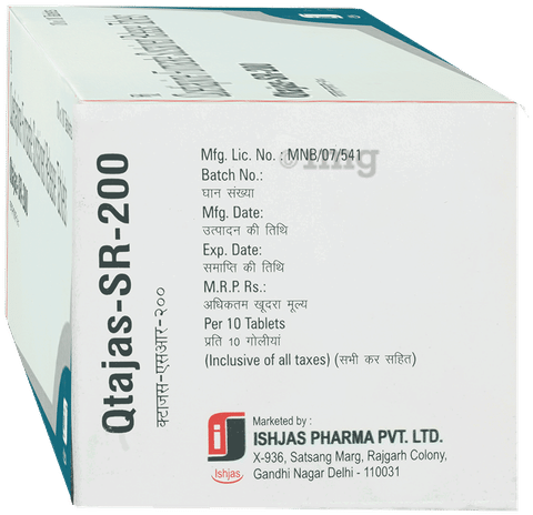 Qtajas 200mg Tablet SR image