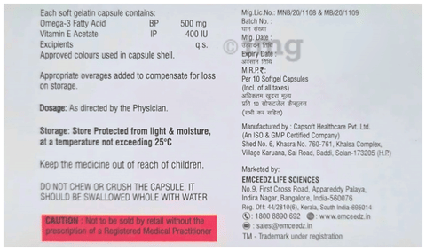 Toconorm Softgel Capsule image Toconorm Softgel Capsule image
