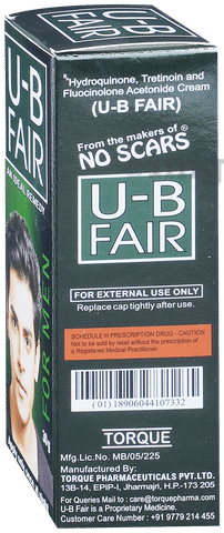 Ub fair hot sale cream