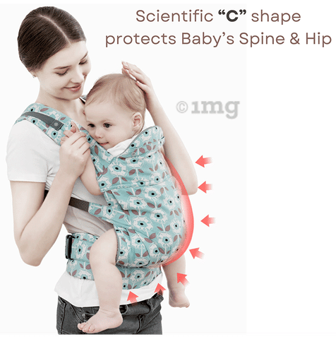 Polka Tots Easy Breezy Adjustable Baby Carrier For New-Born to