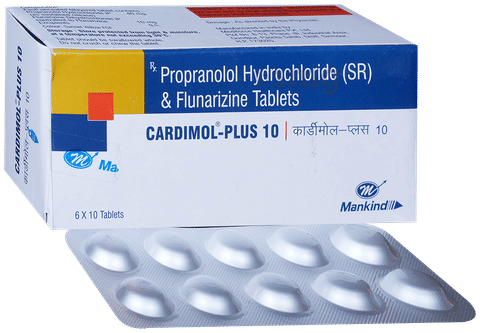Cardimol-Plus 10 Tablet SR image