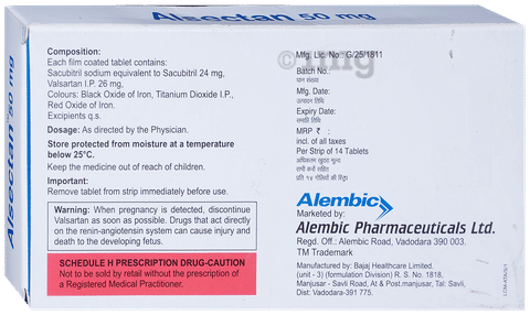 Alsectan 24mg/26mg Tablet