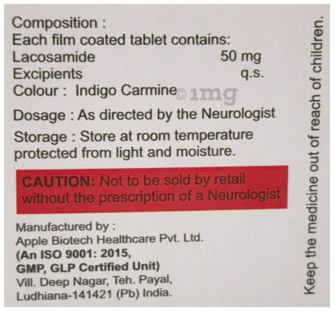 Lacorok 50 Tablet image Lacorok 50 Tablet image