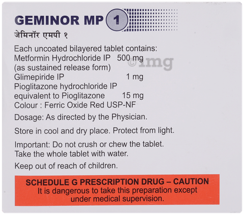 Geminor MP 1 Tablet SR image