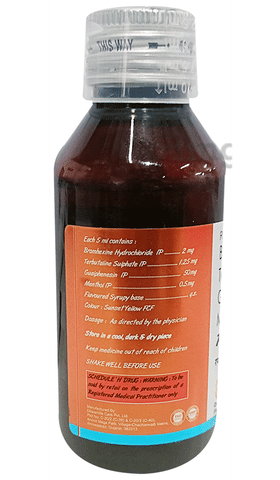Rufcof Syrup Orange image Rufcof Syrup Orange image