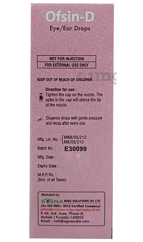 Ofsin-D Eye/Ear Drops image