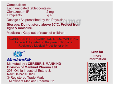 Rivotril 2mg Tablet image Rivotril 2mg Tablet image