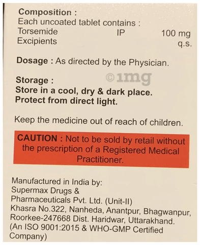 Torasta 100 Tablet image