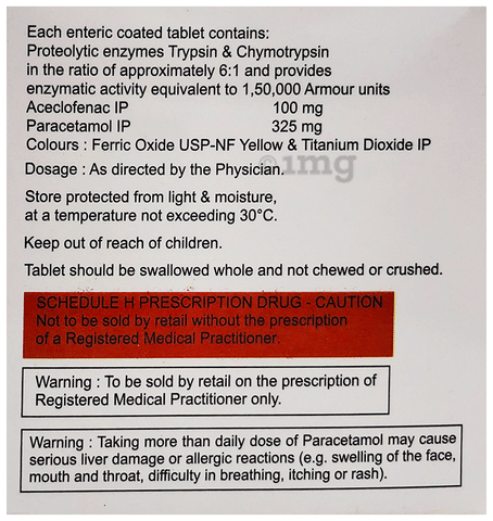 Zerodol TC Tablet image