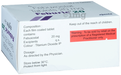 Feburic 20 Tablet image Feburic 20 Tablet image