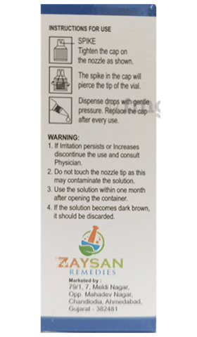 Zaymox Eye Drop image