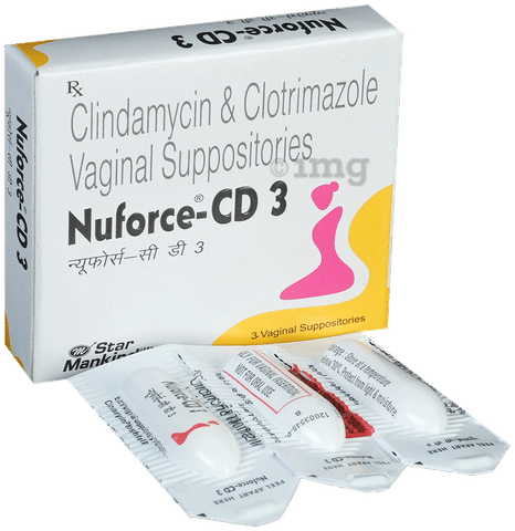 Nuforce-CD 3 Vaginal Suppository