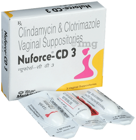 Nuforce-CD 3 Vaginal Suppository image
