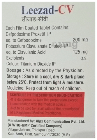 Leezad-CV Tablet image Leezad-CV Tablet image