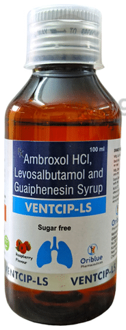 Ventcip-LS Syrup Raspberry Sugar Free