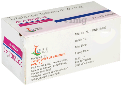 Dotzide 40mg Tablet image