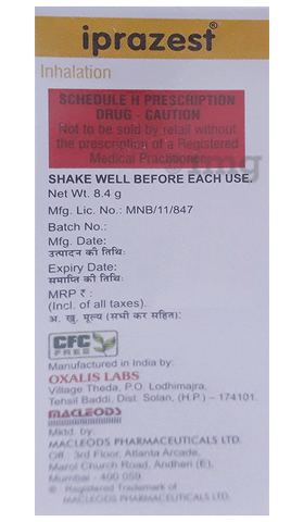Iprazest Inhaler image