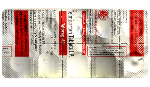 टेलप्रैग 40mg टैबलेट image टेलप्रैग 40mg टैबलेट image