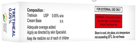 Tretiheal 0.05% Cream