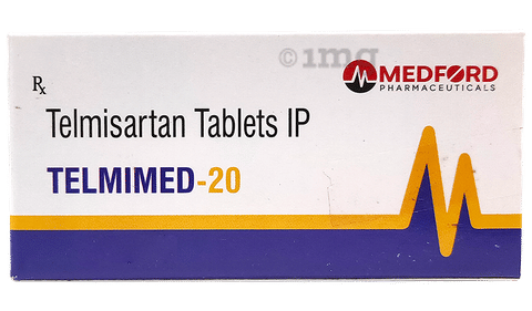 Telmimed 20 Tablet image Telmimed 20 Tablet image