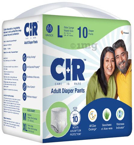 Adult Cloth Diaper Washable Reusable Diaper Pants Absorbent Pad  Incontinence Underwear for Elderly Men or Women Waist: 19.68-51.21inch -  Walmart.com