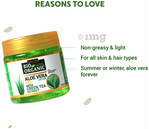 Indus Valley Bio Organic Aloe Vera Gel 100% Pure: Buy jar of 175.0 ml Gel  at   in India | 1mg