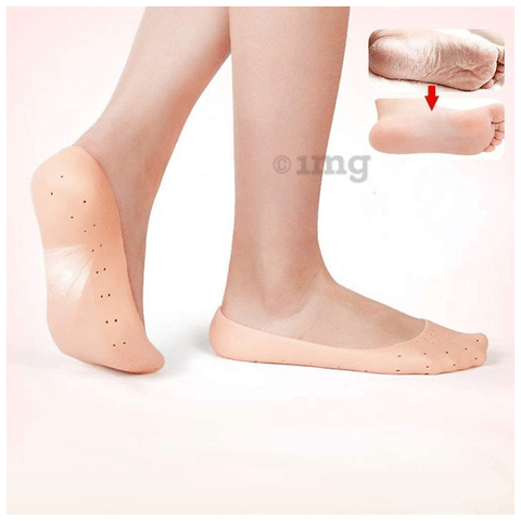 Agarwals Silicone Foot Protector Moisturizing Socks 2