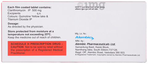 Cloff 500 Tablet image