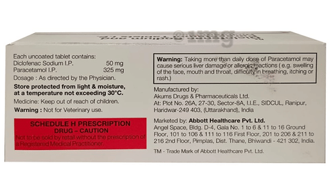 Diclofam Plus Tablet image