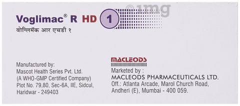Voglimac R HD 1mg/0.3mg Tablet