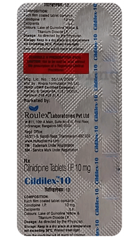 Cildilex 10 Tablet image