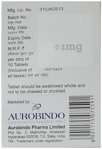 Auroglyde 2/1000 Tablet PR image Auroglyde 2/1000 Tablet PR image