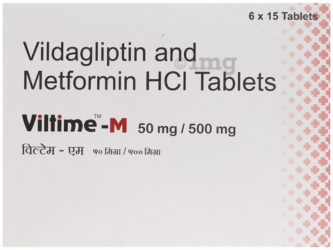 Viltime M 500mg/50mg Tablet image Viltime M 500mg/50mg Tablet image