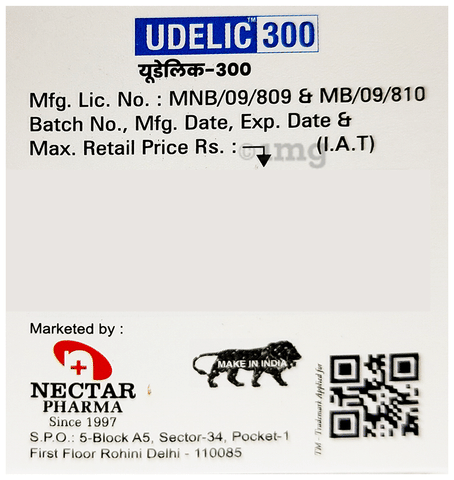 Udelic 300 Tablet image