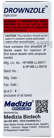 Drownzole Injection image Drownzole Injection image