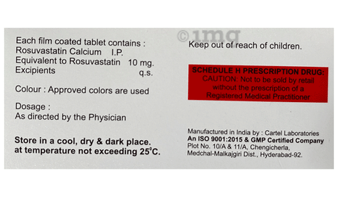 Rosulight 10 Tablet image Rosulight 10 Tablet image