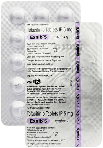 Exnib 5mg Tablet image