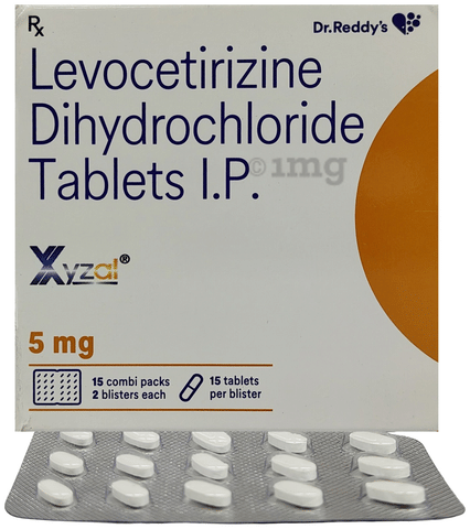 Xyzal 5mg Tablet image