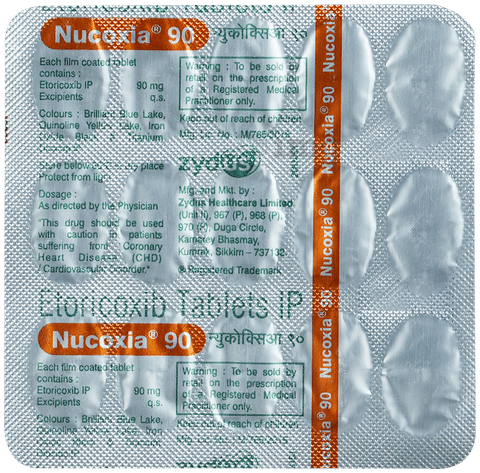 Nucoxia 90 Tablet image