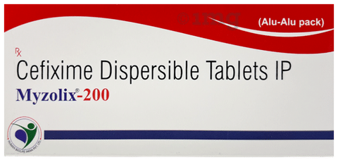 Myzolix 200 Tablet DT