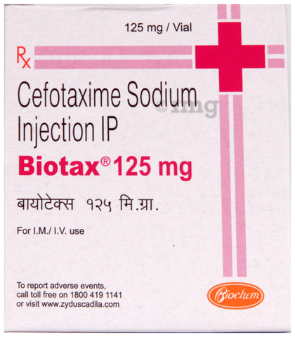 Biotax 125mg Injection image