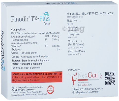 Pinodin-TX Plus Tablet SR image Pinodin-TX Plus Tablet SR image
